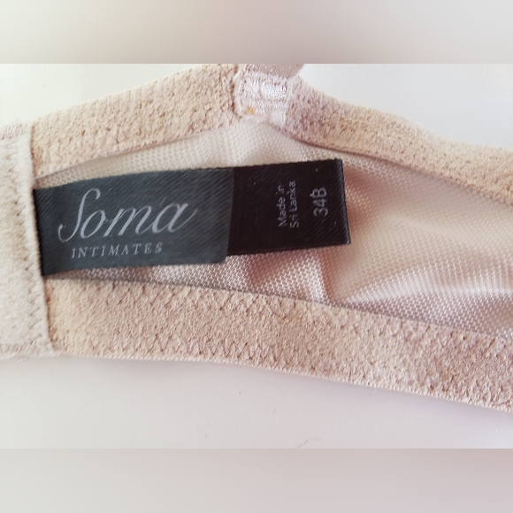Soma beige embroidery bra - Picture 5 of 5
